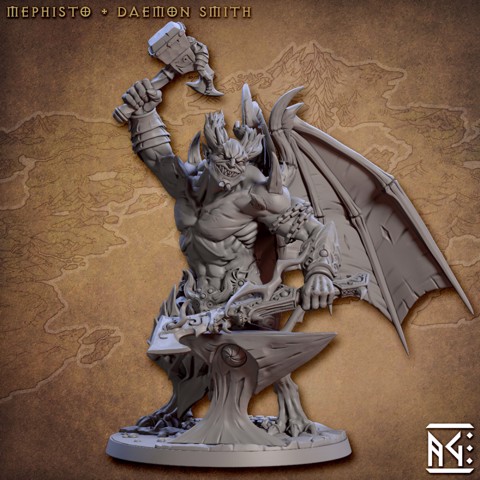 Image of Mephisto the Daemon Smith - The Demon King Spawn Hero