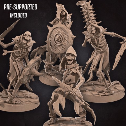 Image of Catacombs Skeleton Pack (4 models)