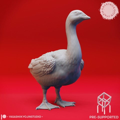 Image of Goose - Tabletop Miniature (Pre-Supported)