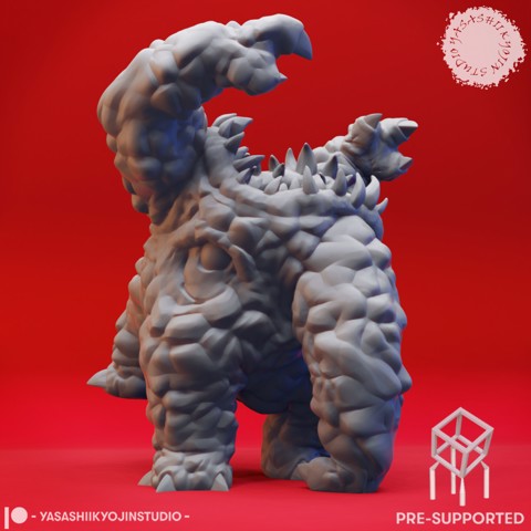 Image of Xorn - Tabletop Miniature (Pre-Supported)