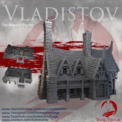 Image of Dark Realms - Vladistov - The Majestic Pig Inn