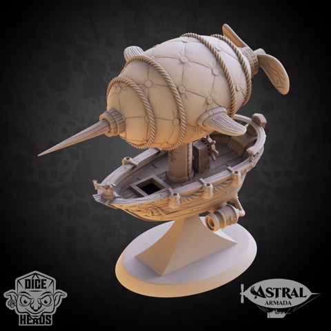 Image of Guild Skiff Astral Ship (Large Version)