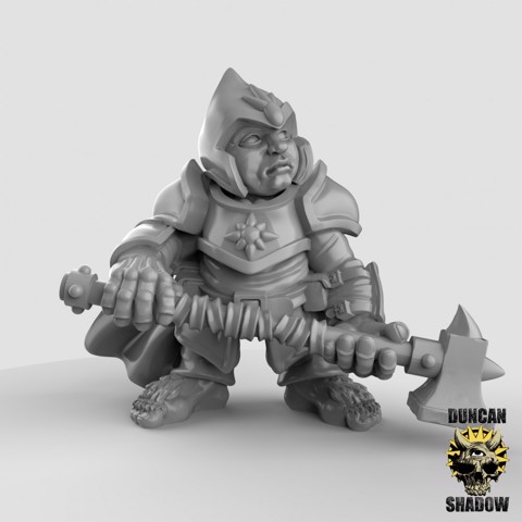 Image of Halfling Cleric (Pre Supported)