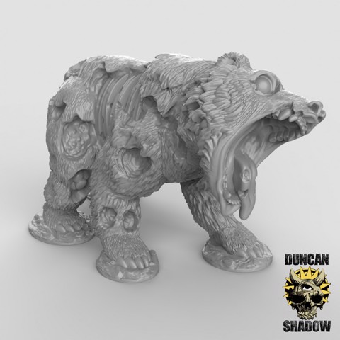 Image of Zombie Bear (pre supported)
