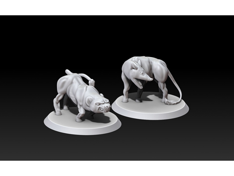 Image of Leucrotta 28mm/32mm scale