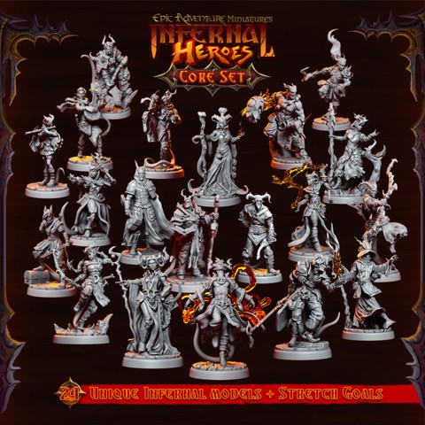 Image of Infernal Heroes-Core Set