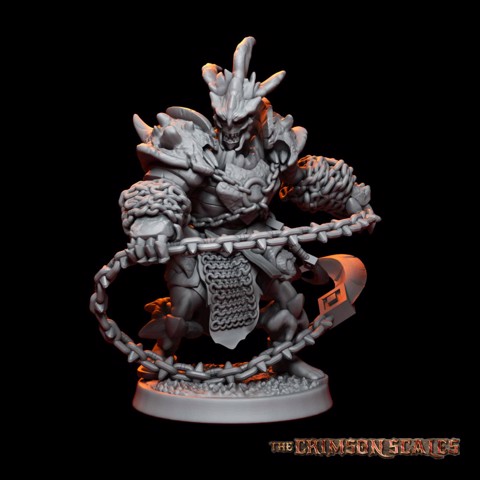 Image of Inox Chainguard - Crimson Scales Gloomhaven Fanmade Expansion