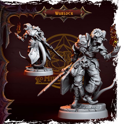 Image of Xarreus Wintermere - Infernal Warlock - Male