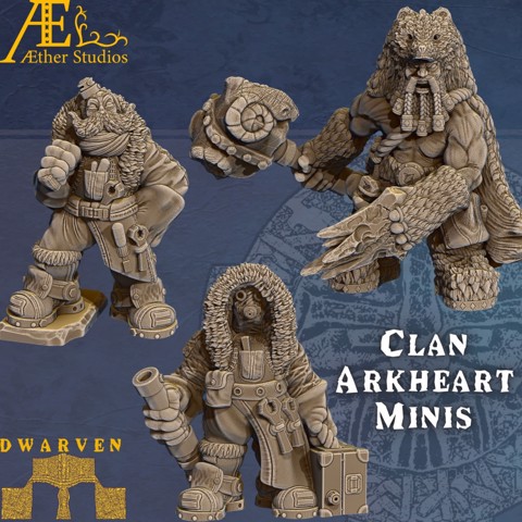Image of AEDWRF29 – Clan Arkheart Miniature