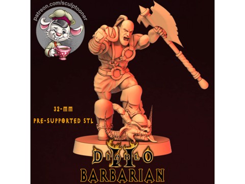 Image of Diablo 2 Barbarian