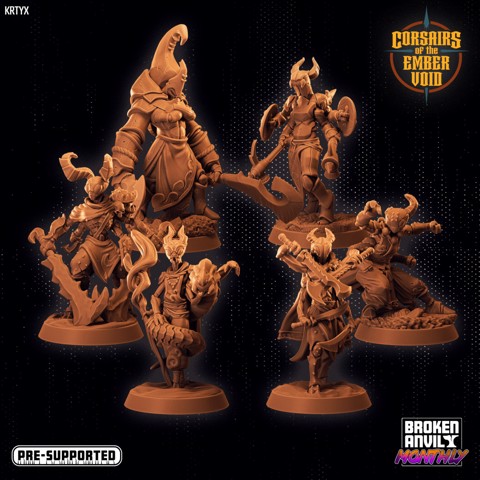 Image of Corsairs of the Ember Void - Krtyx Pack