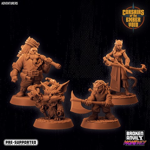 Image of Corsairs of the Ember Void - Adventurers Pack