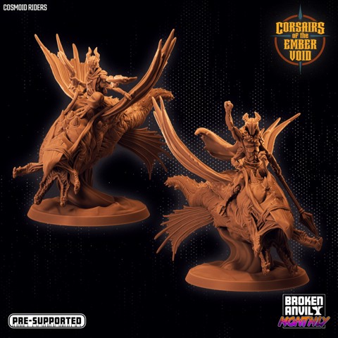 Image of Corsairs of the Ember Void - Cosmoid Riders Pack