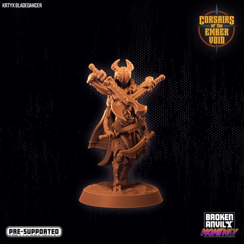 Image of Corsairs of the Ember Void - Krtyx Bladedancer