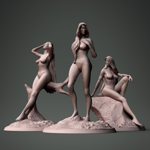 Image of Nymphs 3 poses