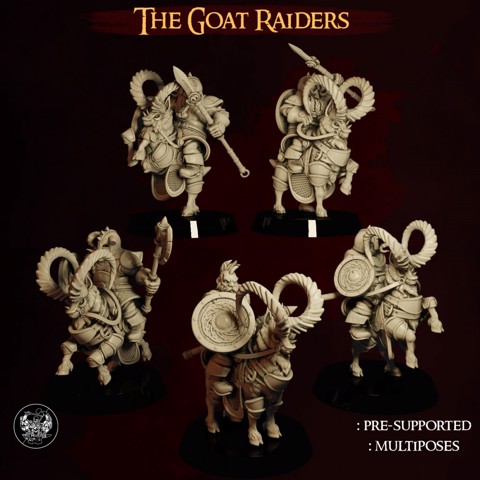 Image of The Goat Raiders - Dwarven Army