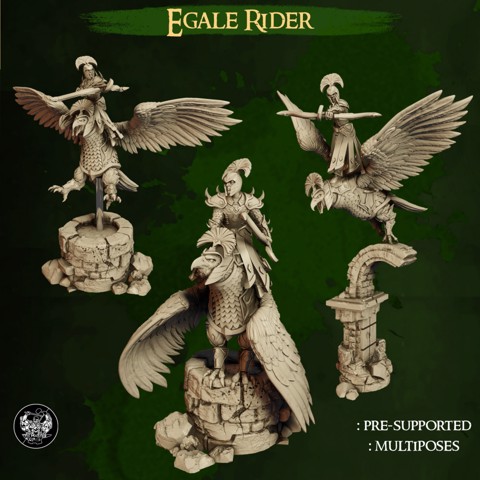 Image of Eagle Rider - High Elves