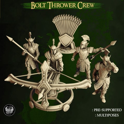 Image of Bolt Thrower Crew - High Elves