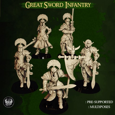 Image of Great Sword Infantry - High Elves