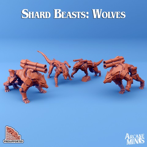 Image of Shard Beasts: Wolves