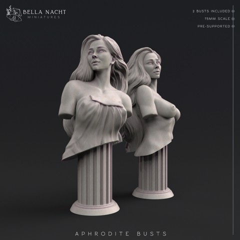 Image of Aphrodite Busts | 75mm | PreSupported