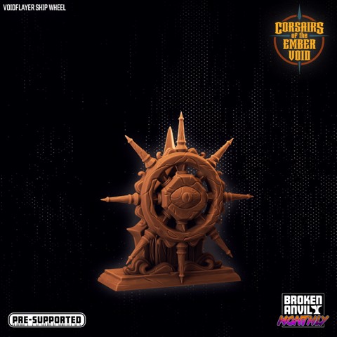 Image of Corsairs of the Ember Void - Voidflayer Ship Wheel