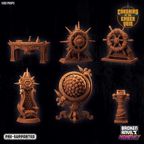Image of Corsairs of the Ember Void - Terrain Pack
