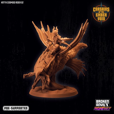 Image of Corsairs of the Ember Void - Krtyx Cosmoid Rider 02