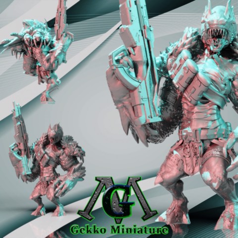 Image of Piranha Alien Army