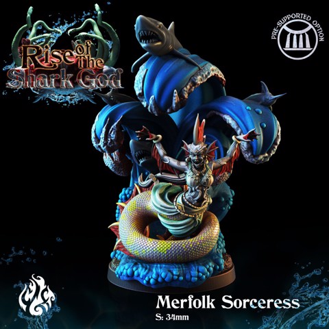 Image of Merfolk Sorceress