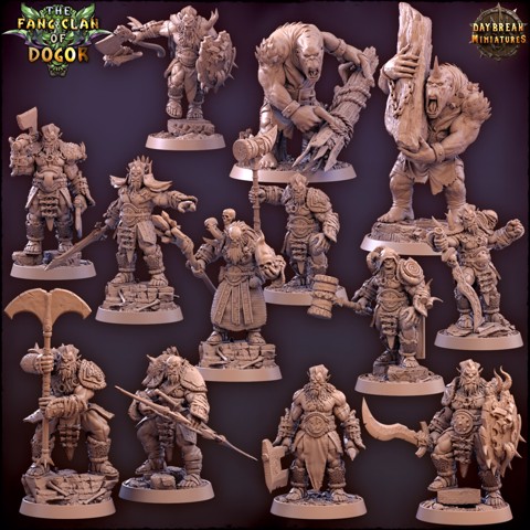 Image of The Fang Clan of Dogor - COMPLETE PACK
