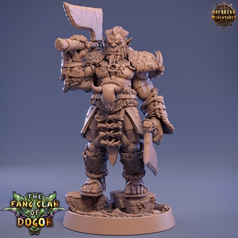Image of Kuu’ndran Bluntcleaver - The Fang Clan of Dogor