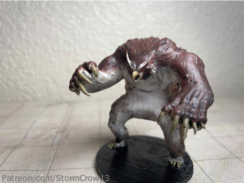 Image of Owlbear through the ages- Pathfinder:Dungeon Denizens Revisited