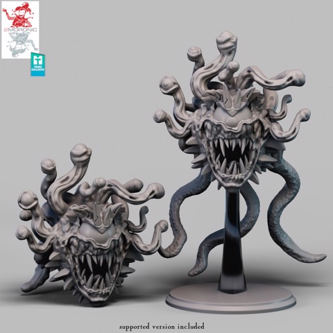 Image of Beholder - versions with and without stand