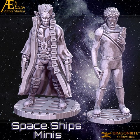 Image of AESS323 - Space Ships: Miniatures