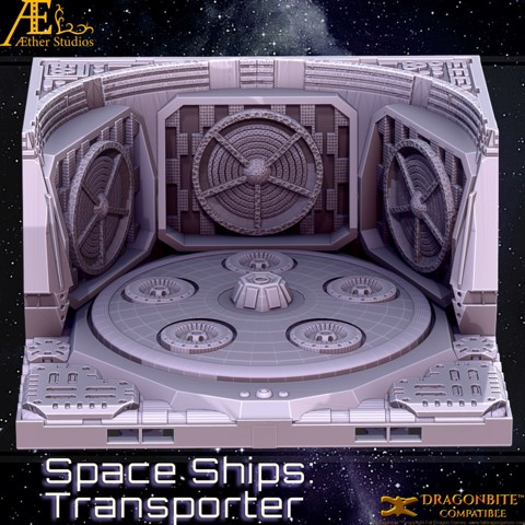 Image of AESS333 - Space Ships: Transporter