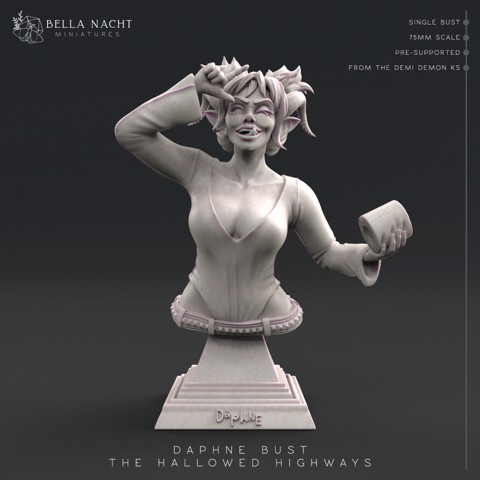 Image of Daphne Bust | The Hallowed Highways
