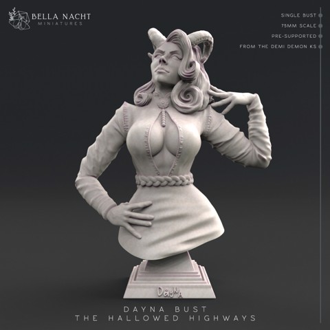 Image of Dayna Bust | The Hallowed Highways