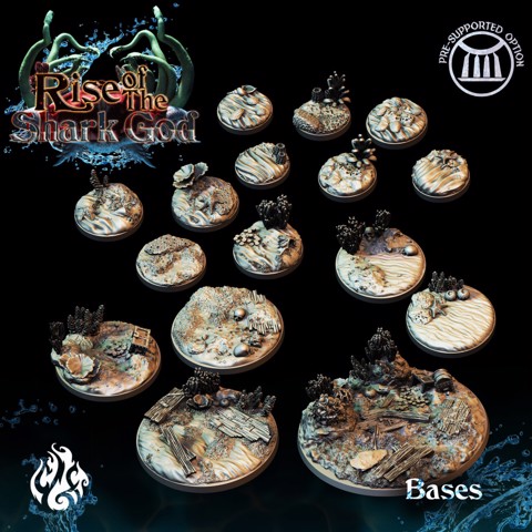 Image of Sea bottom Themed Scenic Bases