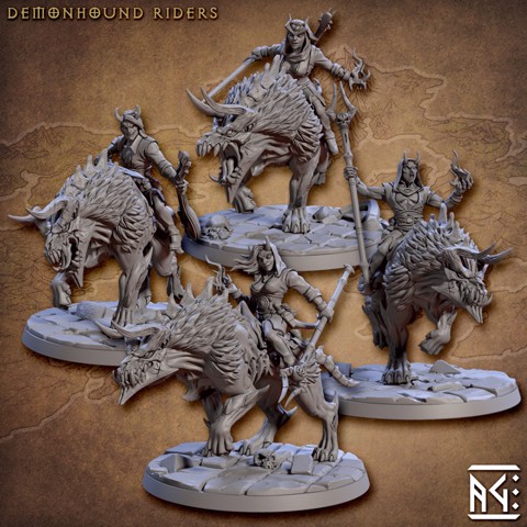 Image of Baal's Demonhound Riders (City of Intrigues)