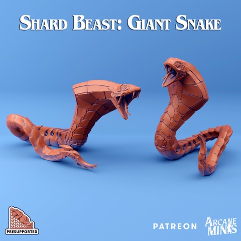 Image of Shard Beast: Giant Snake