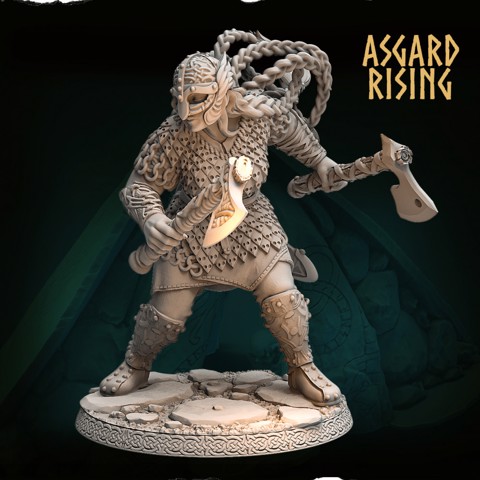 Image of CHIEFTAINS - Aidda the Brave (ver. Alternative) 54mm /Pre-supported/