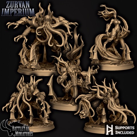 Image of Zurvan Imperium Unbound Character Pack