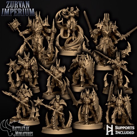 Image of Zurvan Imperium Character Pack
