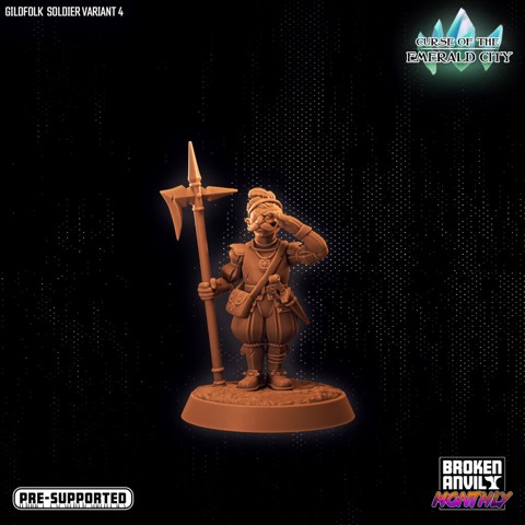 Image of Curse of the Emerald City - Gildfolk Soldier 4