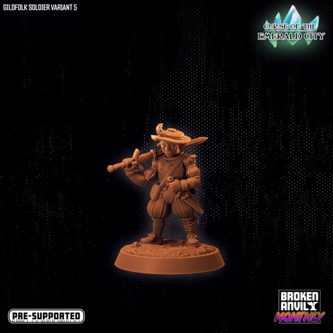 Image of Curse of the Emerald City - Gildfolk Soldier 6