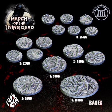 Image of Infected Ground Bases Set