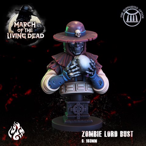 Image of Zombie Lord, Bust Version