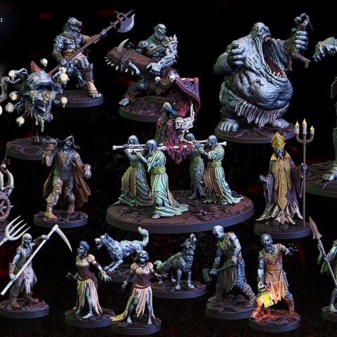 Image of August'22  Release: "March of the Living Dead" Bundle