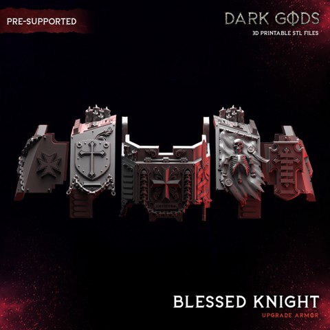 Image of Blessed Knight Armor Set - Dark Gods